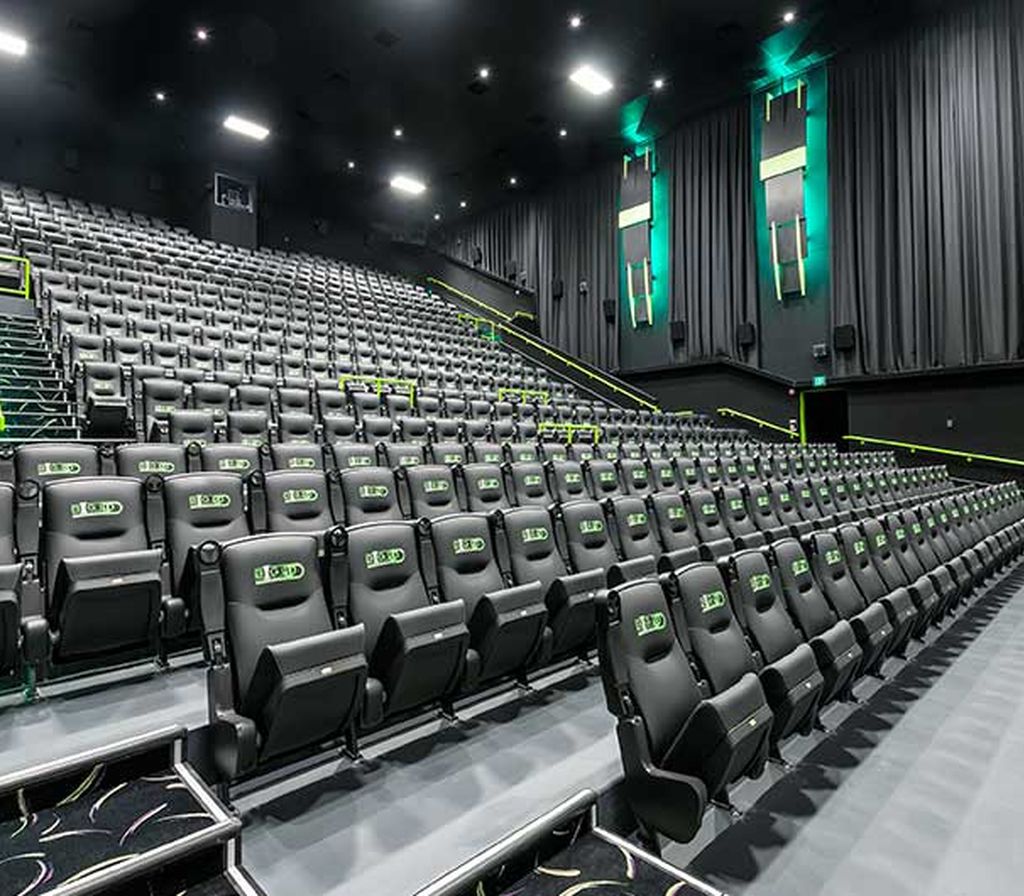 Carmike cinema installed seating