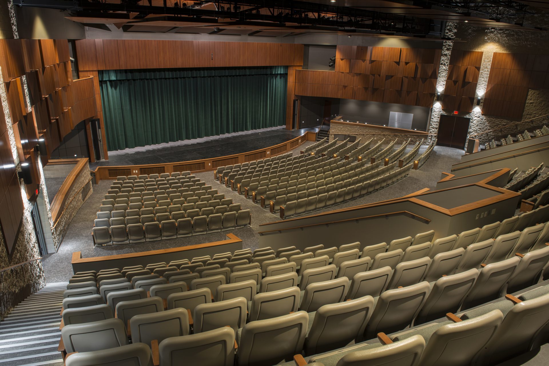 Ashwaubenon High School auditorium seating