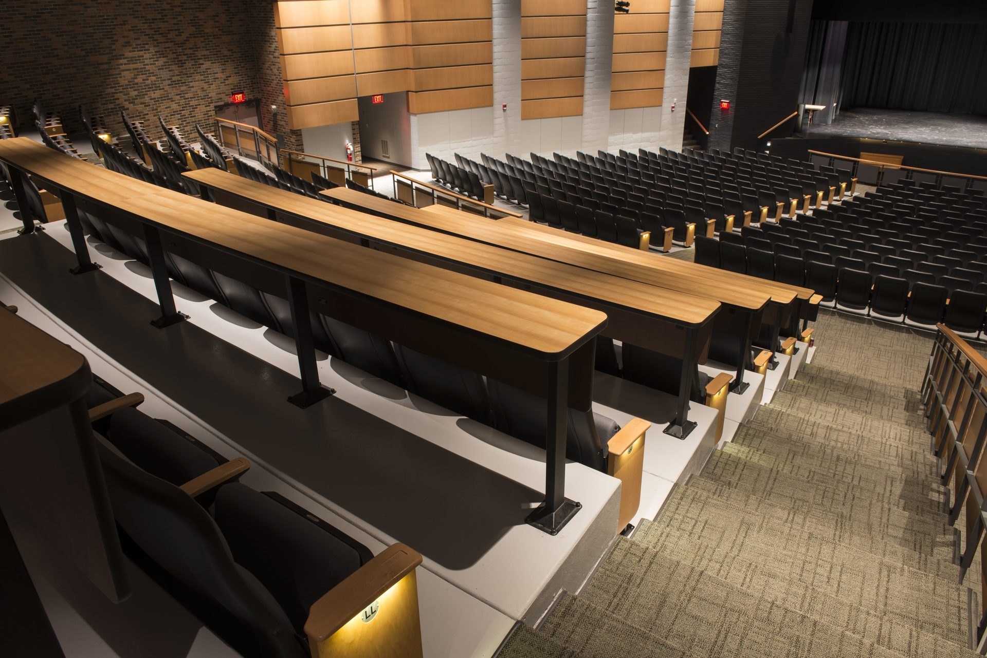 WBHS lecture room seating install