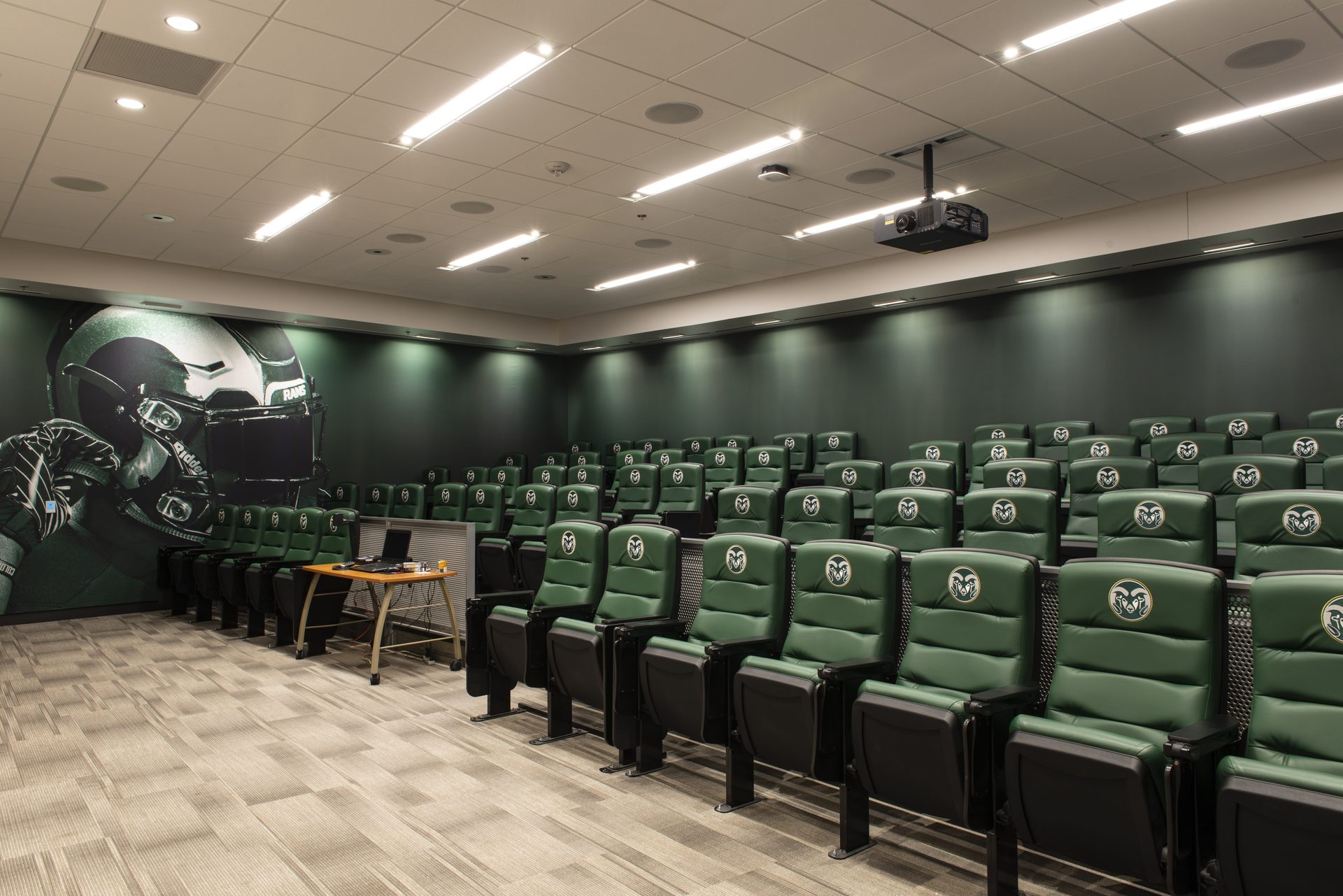 Colorado State film room