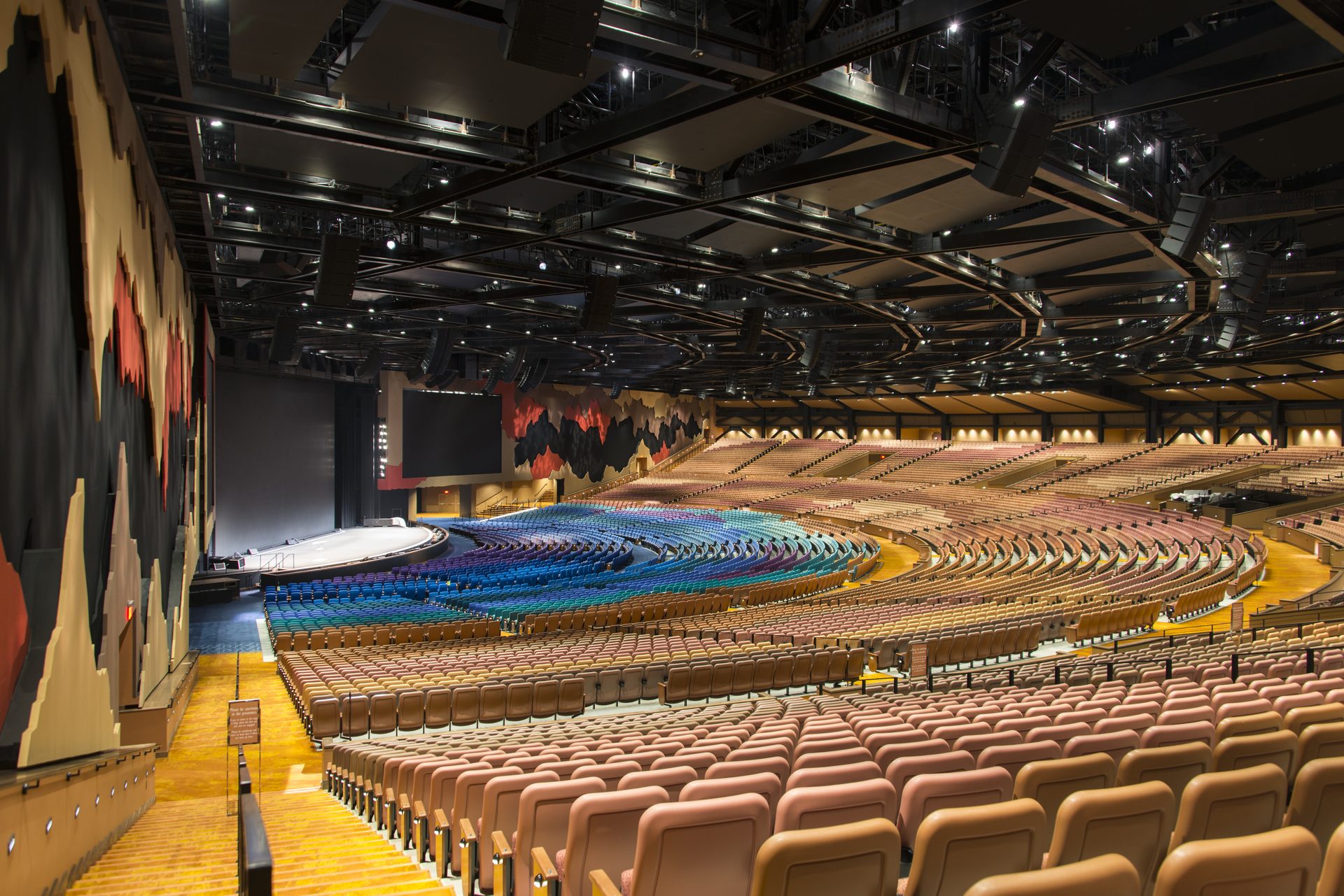 Epic Systems auditorium seating install