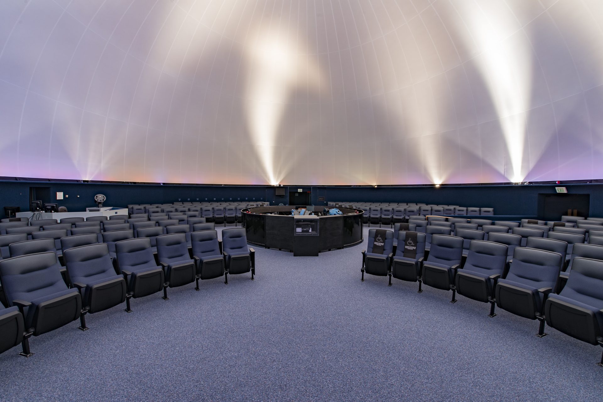 Air & Space Museum theater seating
