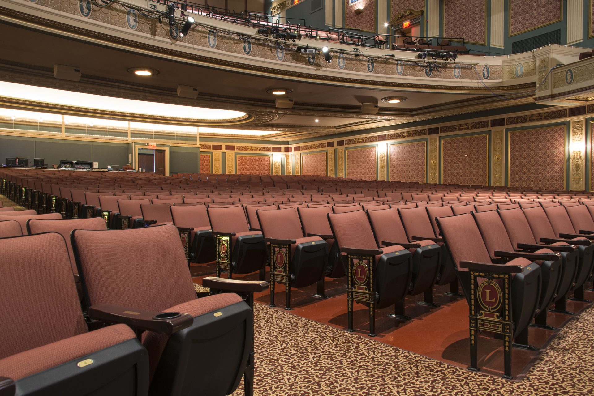 Lerner Theatre restored seating