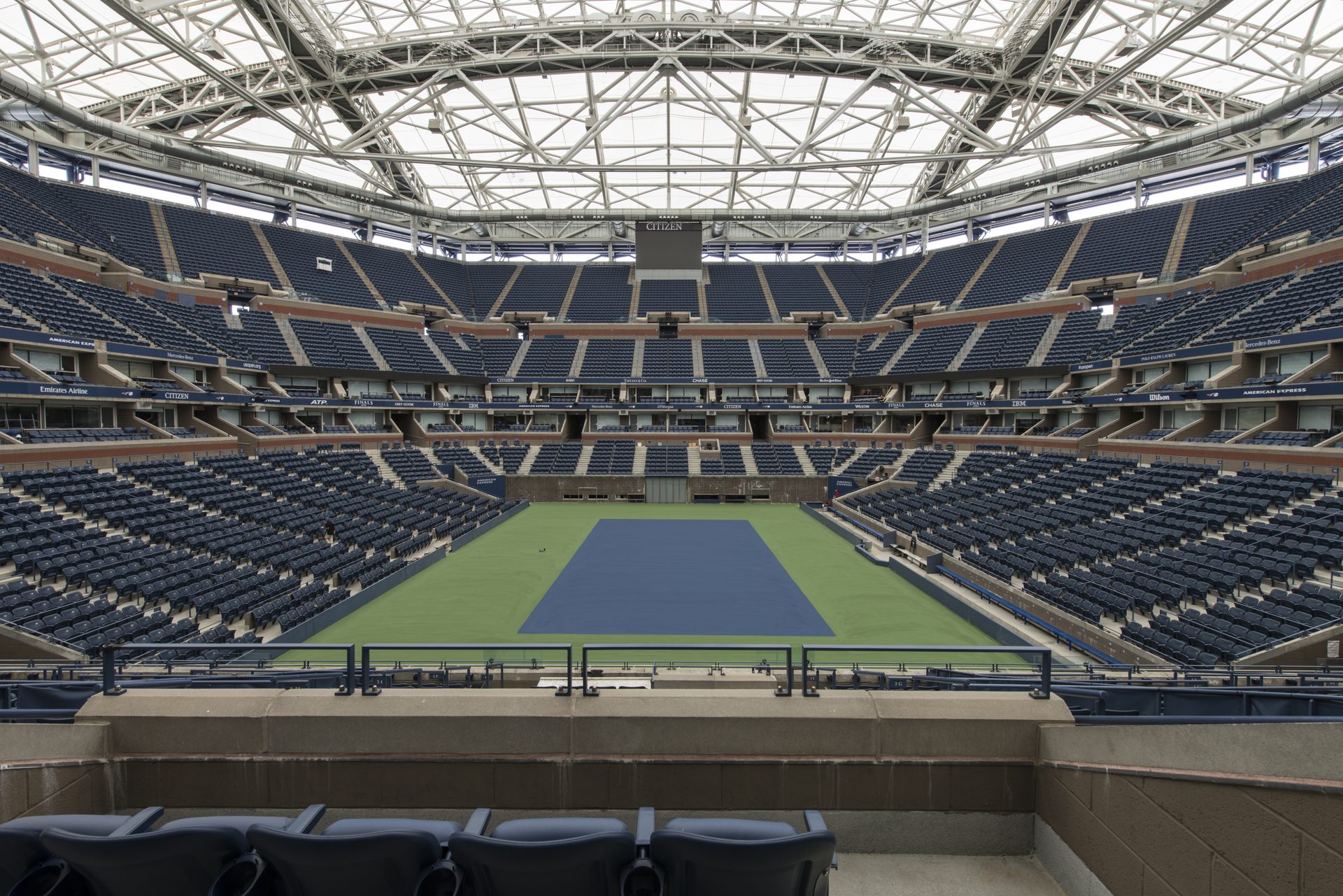 Arthur Ashe Stadium tennis venue seating