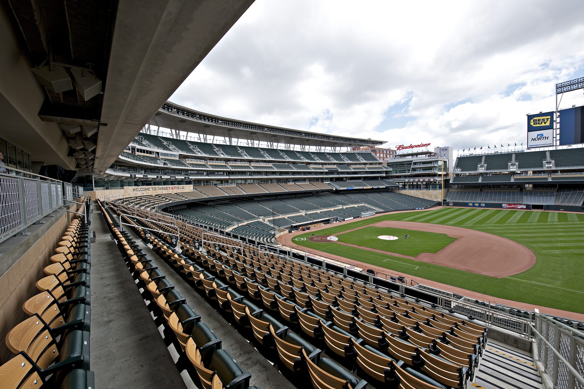 Target Field, Minneapolis — installed seating