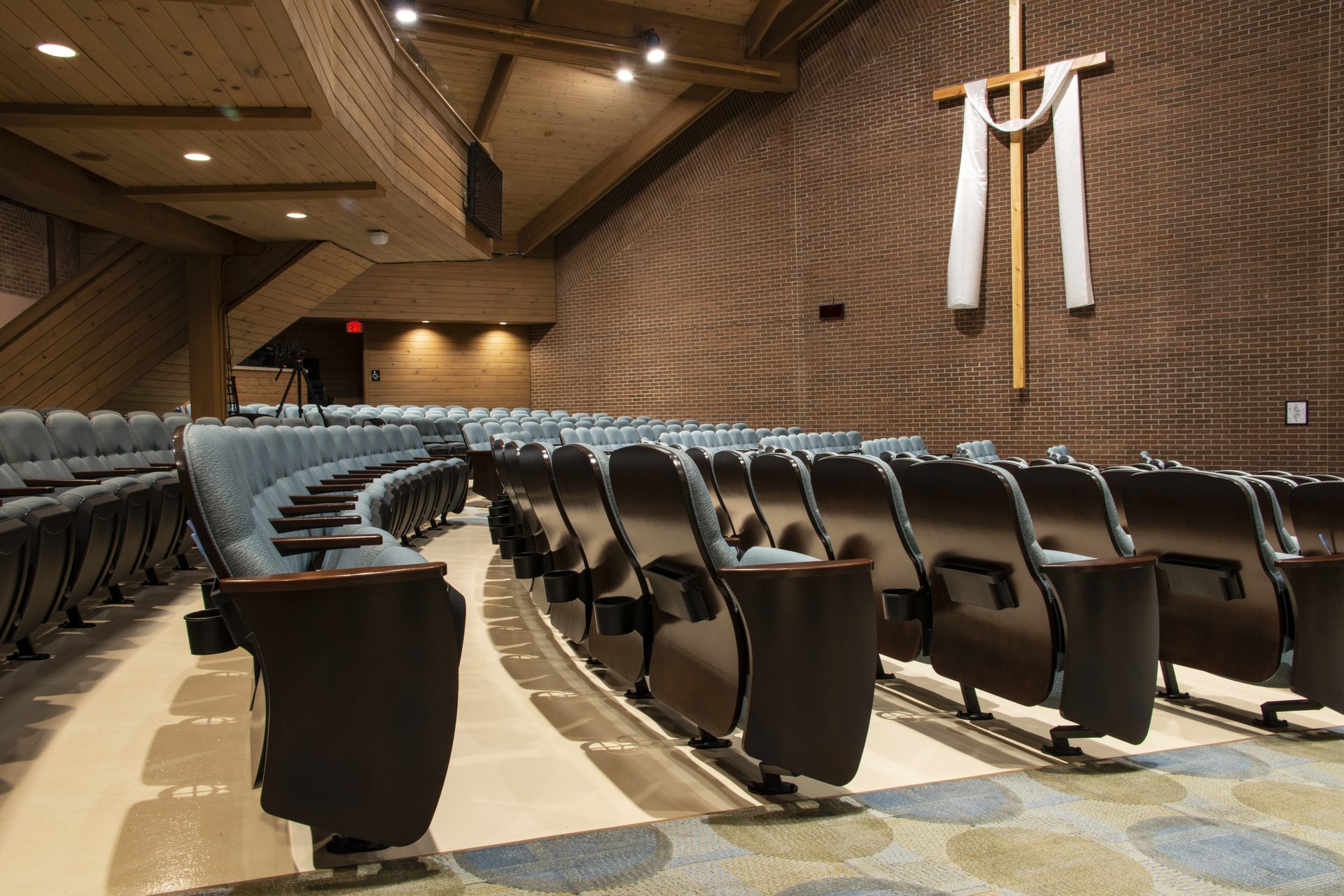 Harvest Church sanctuary seating